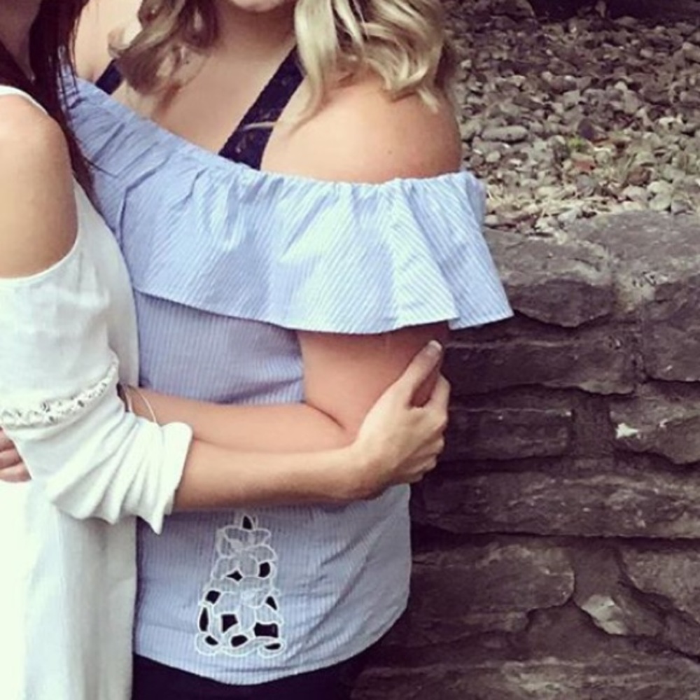 Off the shoulder top